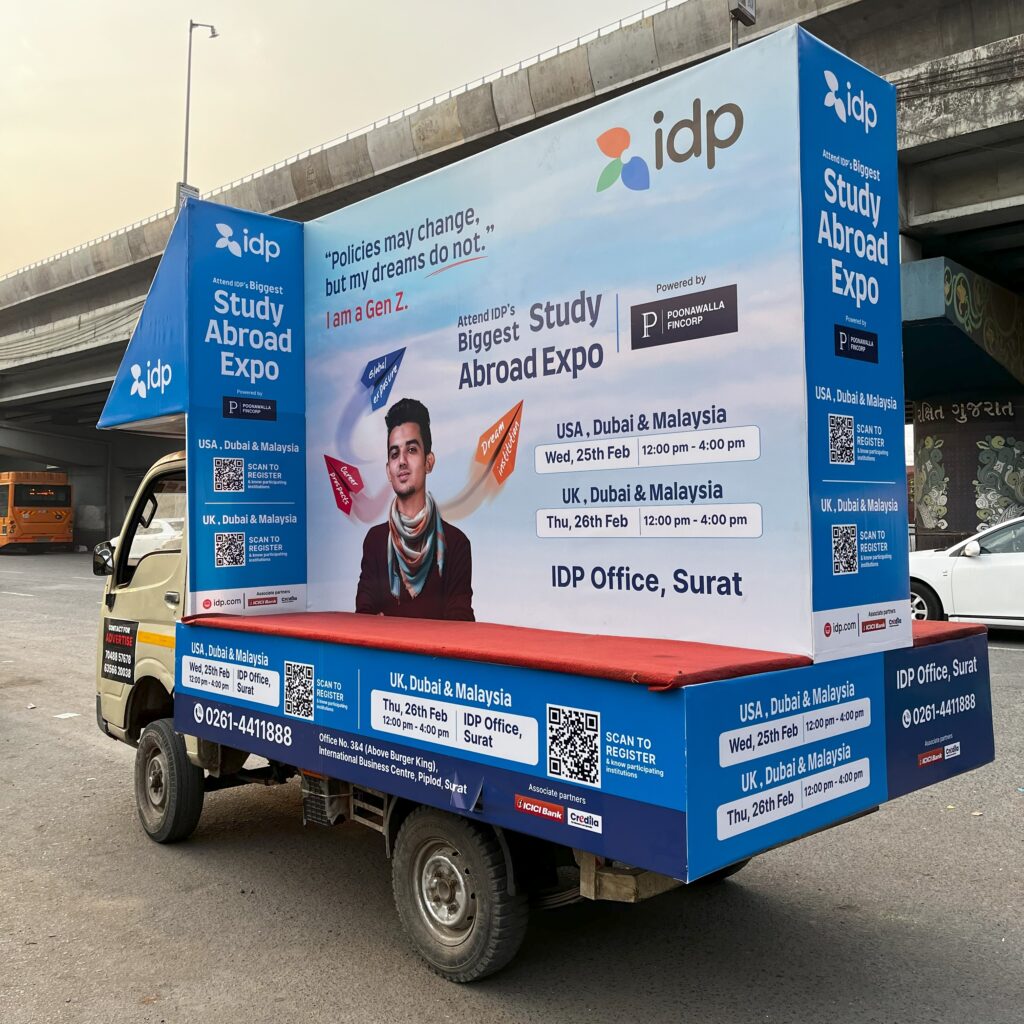Demo Van Advertising in Gujarat | Mobile Outdoor Advertising Demo Van Advertising in Gujarat