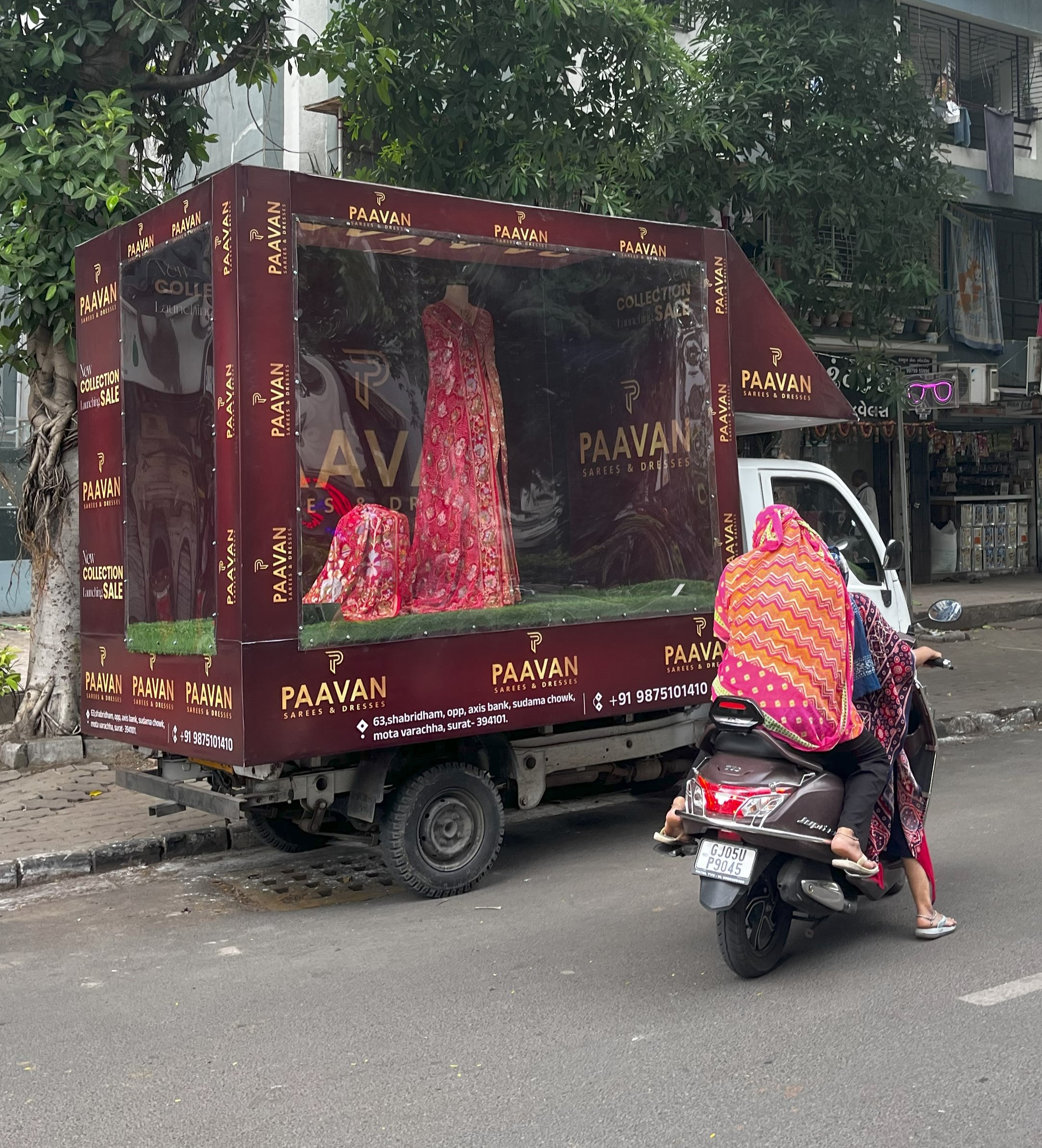 Demo van route planning